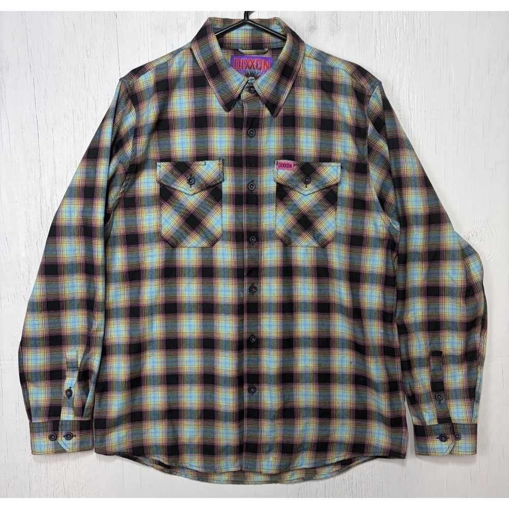 Dixxon Flannel Company The Staab Scientist Mens Size L Button Front Shirt Stabb
